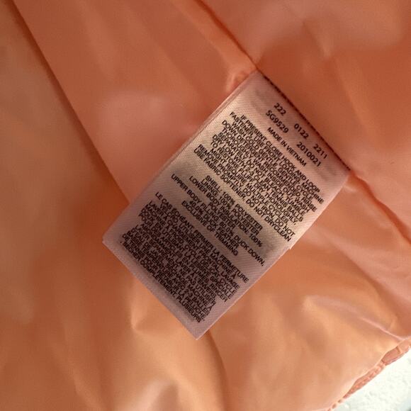 New Columbia Down Coat Hooded Tumble Rock™ Down Girl’s Large Pink Winter Jacket - Picture 10 of 11